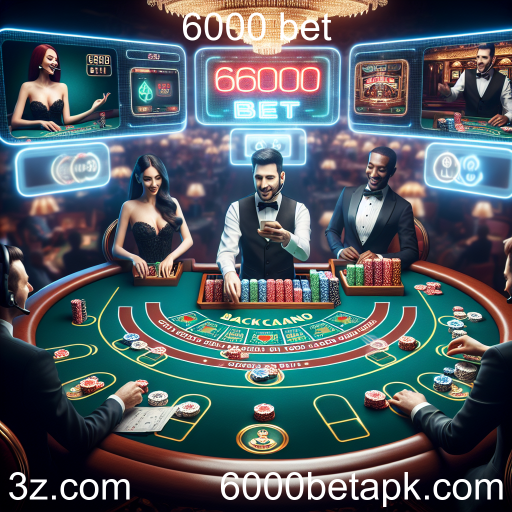 Casino Ao Vivo na 6000 Bet: A Experiência de Jogo que Você Esperava
